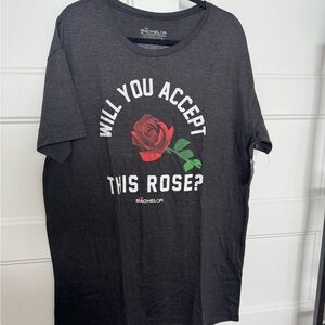 Bachelor Black Graphic T-Shirt